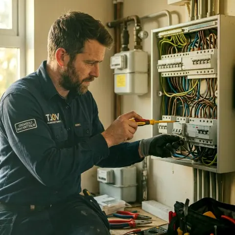 Wind Fenn – Verkabelung im Neubau